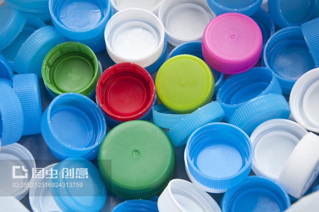 生活中的多彩小物 彩色塑料瓶盖